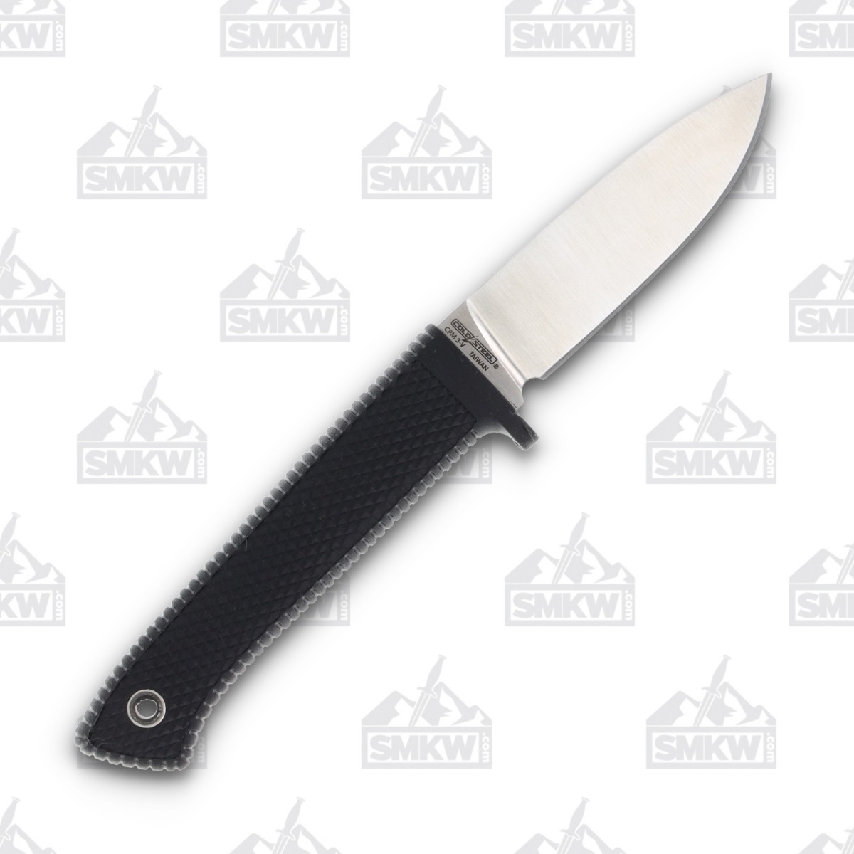 Cold Steel 3V Pendleton Mini Hunter 3 Inch Plain Satin Drop Point CS36LPCM View 2