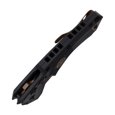 Hogue SIG EX-A05 Emperor Scorpion Auto Folding Knife 3.5in FDE Spear Point AUHG36530 View 6