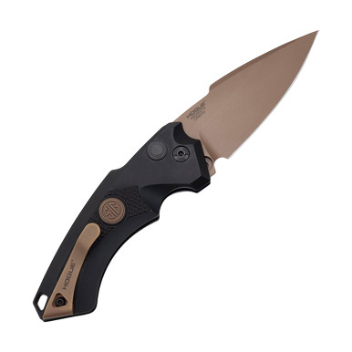 Hogue SIG EX-A05 Emperor Scorpion Auto Folding Knife 3.5in FDE Spear Point AUHG36530 View 3