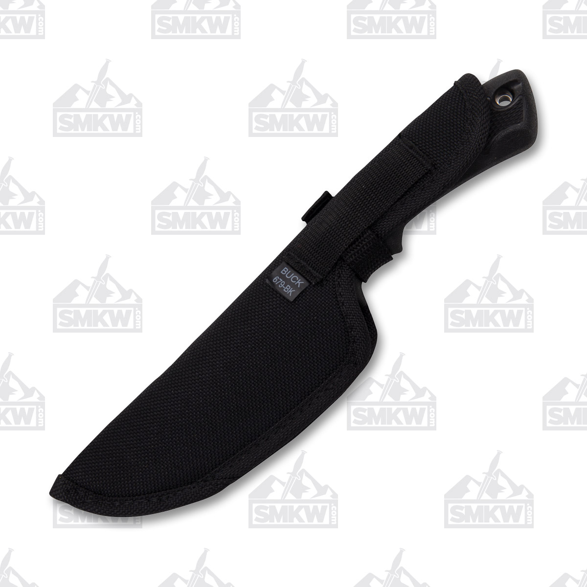 Buck 685 Large BuckLite Max II 4in Stonewash Guthook Fixed Blade Knife BU11768 View 2