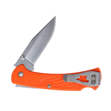 Buck 112 Folding Knife Slim Select Blaze Orange GFN BU12024 View 2