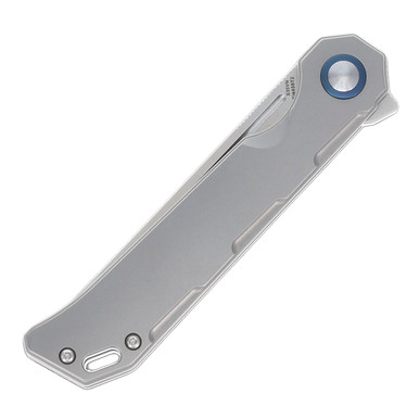 Kizer Begleiter Folding Knife Gray 3.54 Inch Plain Satin Drop Point KI4458T2 View 8