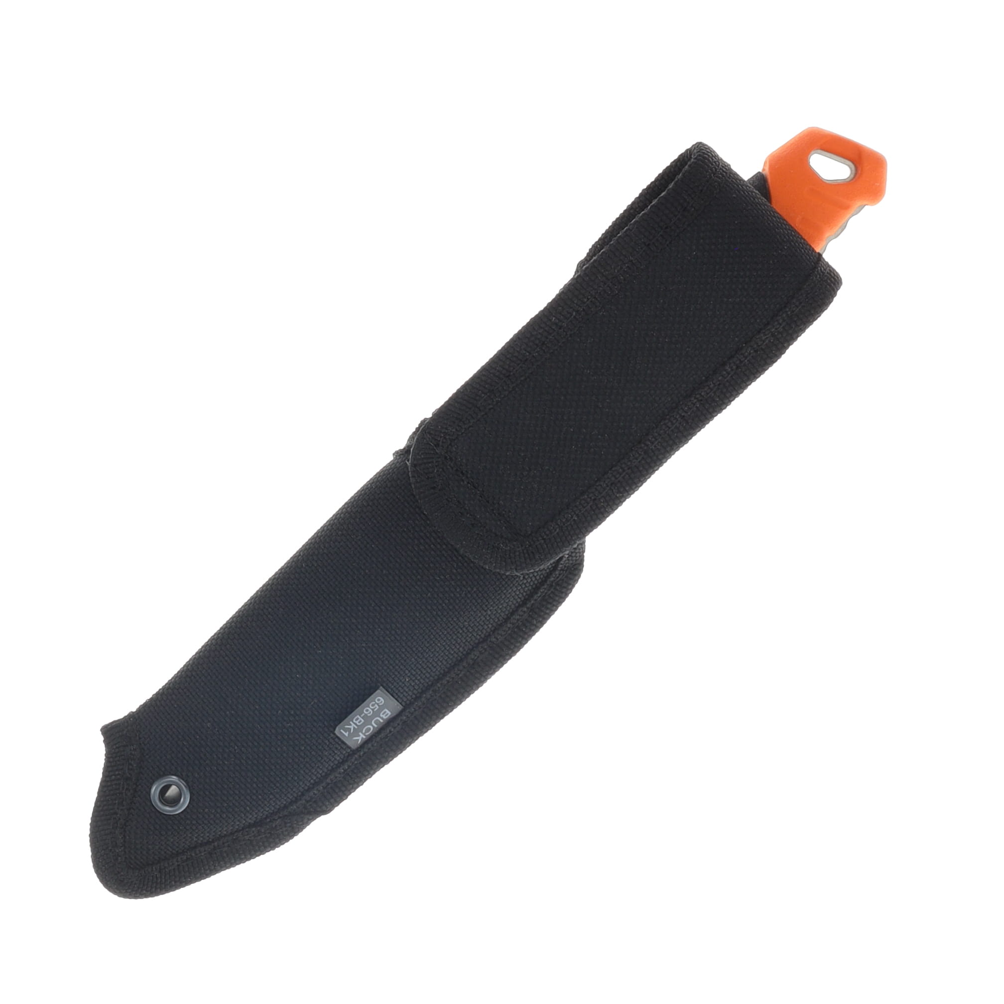 Buck 656 Large Pursuit Fixed Blade Knife Orange GRN 4.5in Drop Point BU12751 View 3