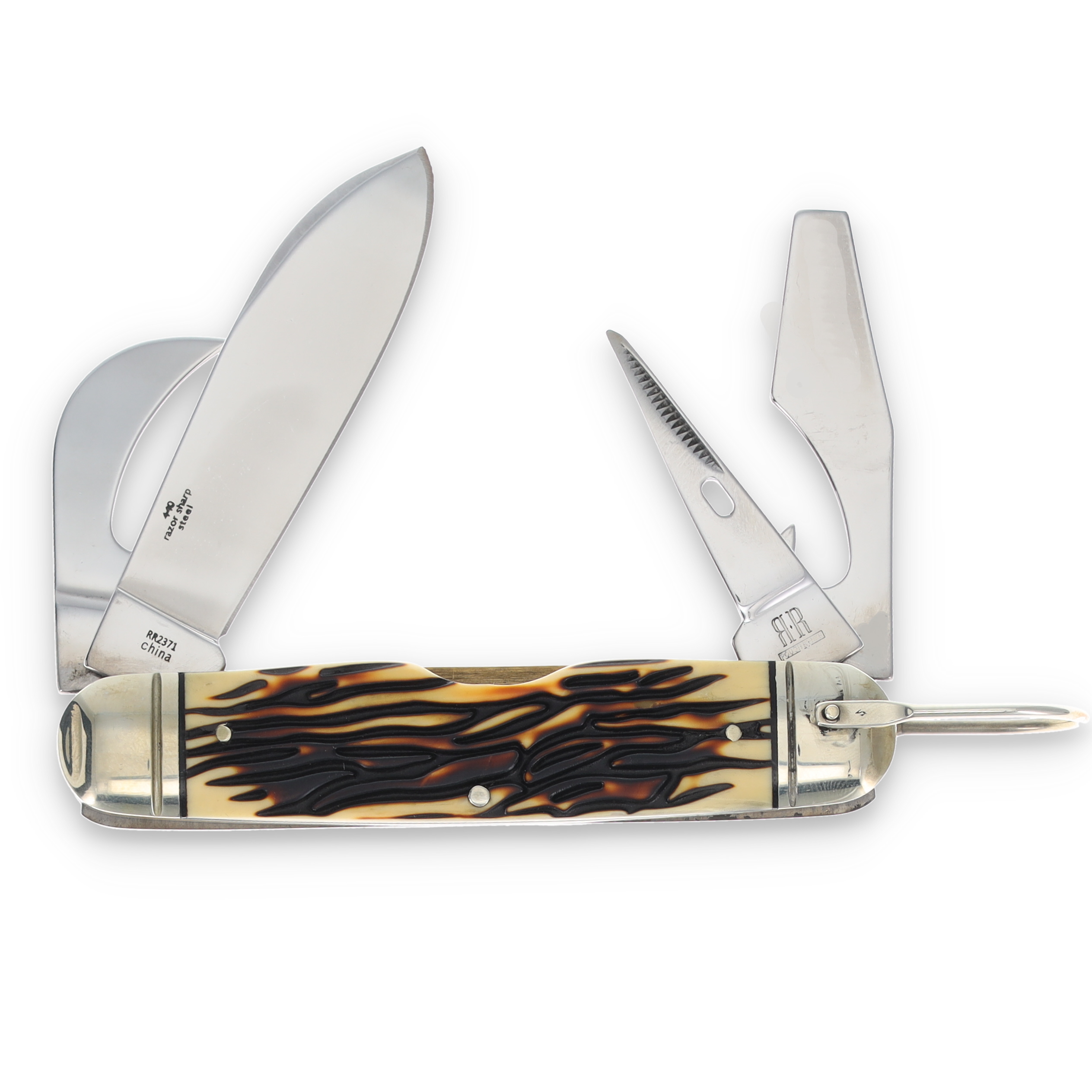 Rough Ryder Tuff Stag Scout Knife RR2371 View 2