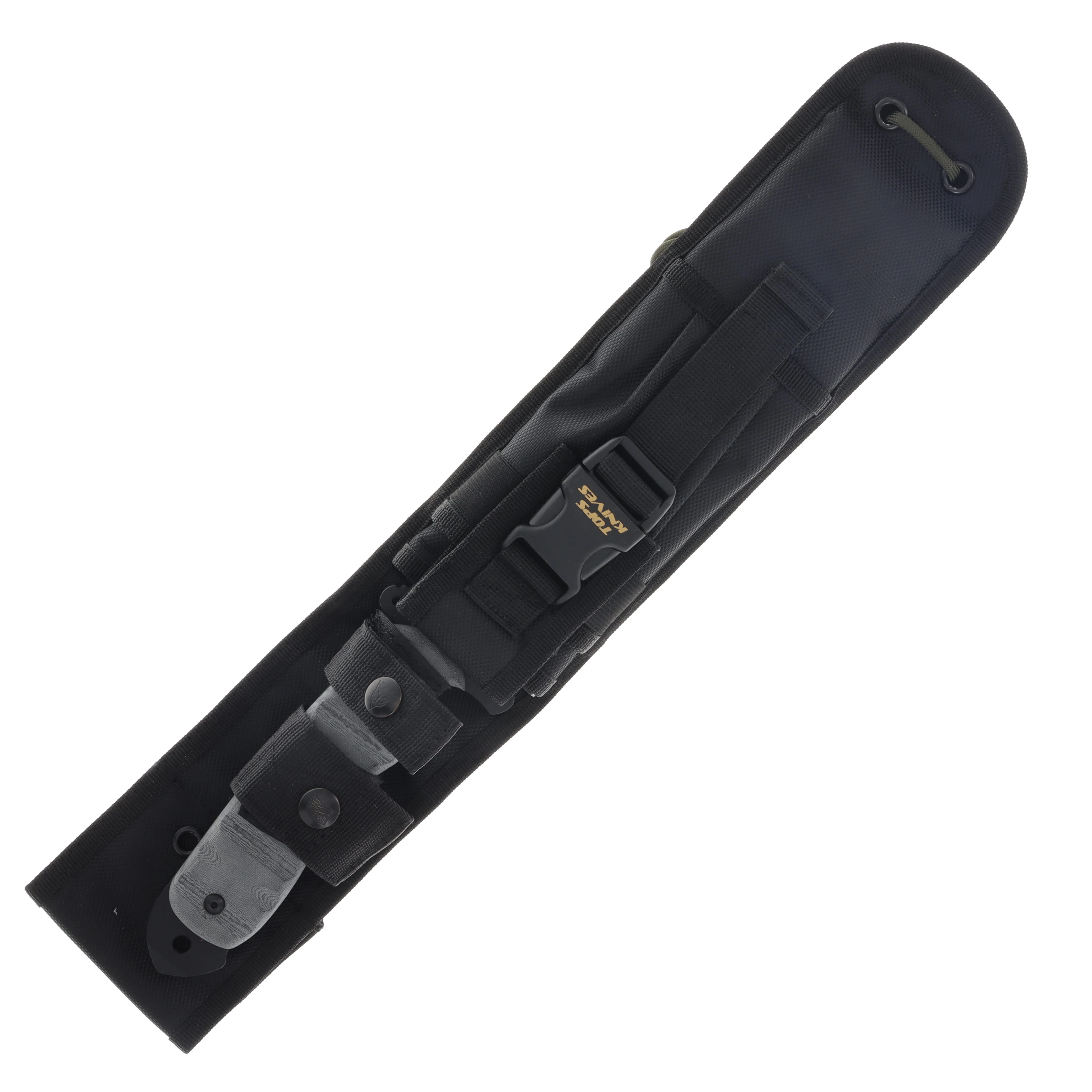 TOPS SXB Skullcrushers Xtreme Fixed Knife 9.38in Plain Black Clip Point TPSXB10 View 3