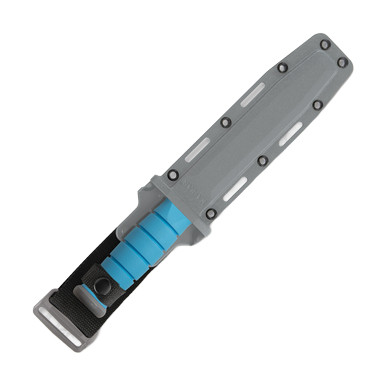 KA-BAR USSF Space-Bar Fixed Blade Blue 7in Plain Gray Clip Point KA1313SF View 4