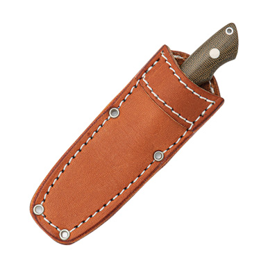 Bark River Mini Canadian Fixed Blade Knife Green BA03121MGC View 3