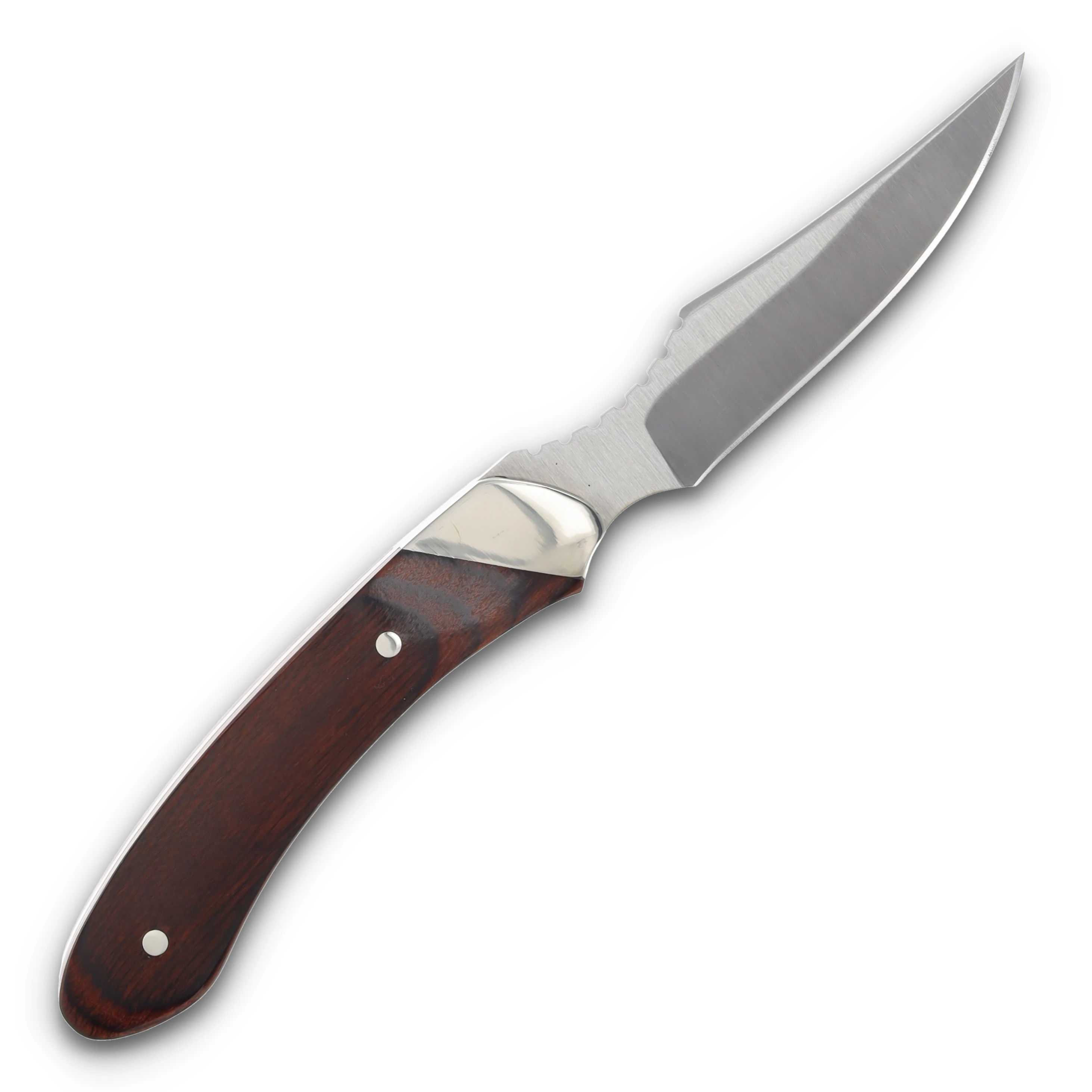 Bear & Son Rosewood Caper Fixed Blade Knife with Sheath BR2009R View 4