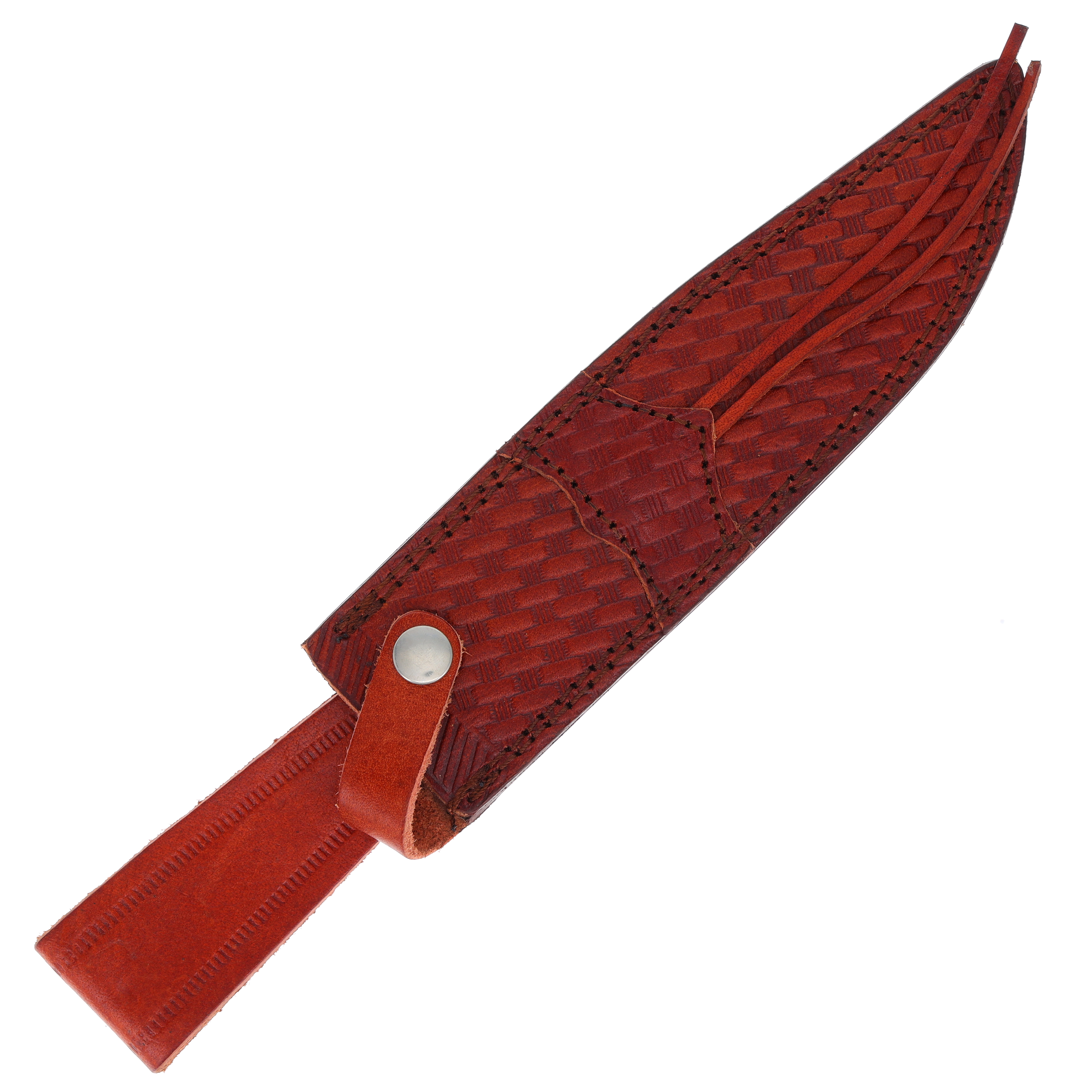 American Hunter Studded Fixed Blade Bowie Knife 8.75in Blade AH024 View 5