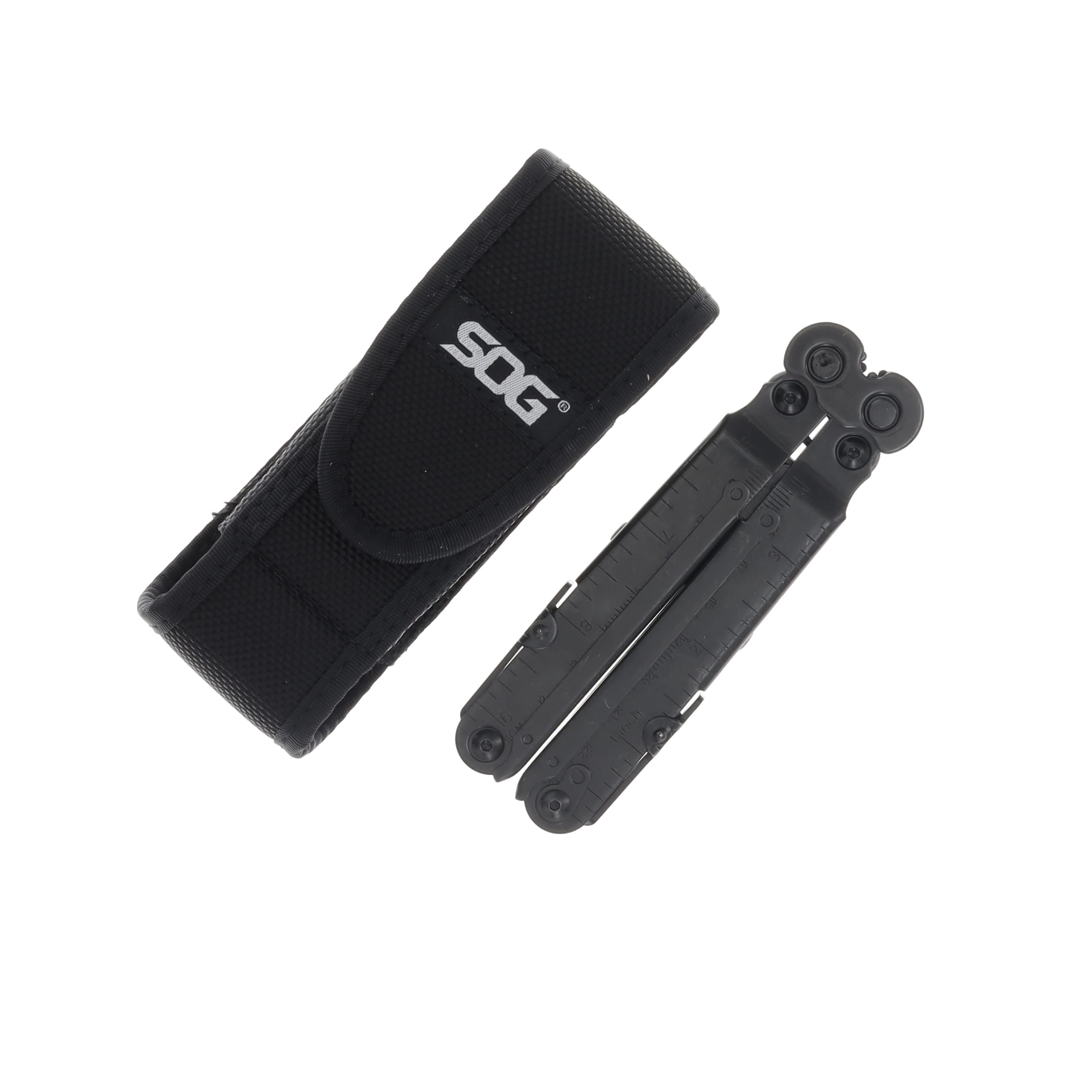 SOG PowerLock MultiTool Black with Nylon Pouch SOGS61B View 5