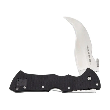 Cold Steel Black Talon II Folding Knife S35VN Plain Edge CS22B View 4