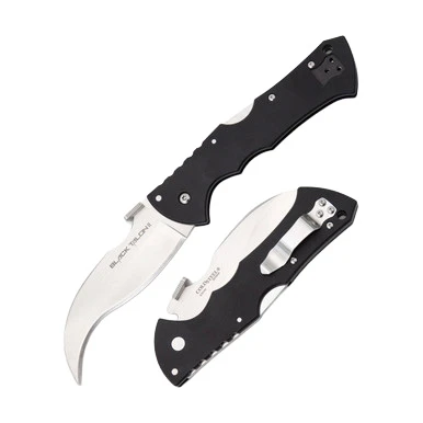 Cold Steel Black Talon II Folding Knife S35VN Plain Edge CS22B View 1