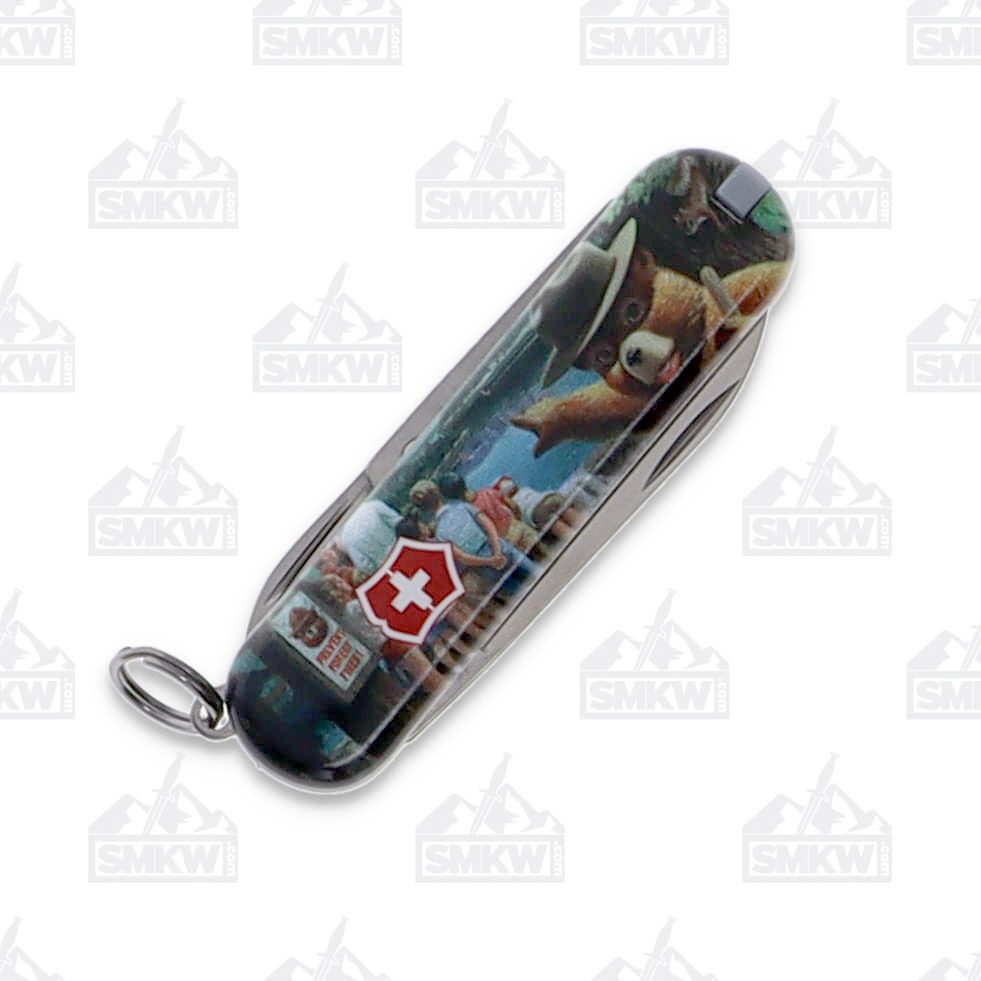 Victorinox Classic SD Swiss Army Knife Smokey Bear® Pointing SMKW Special Design STBV923 View 4