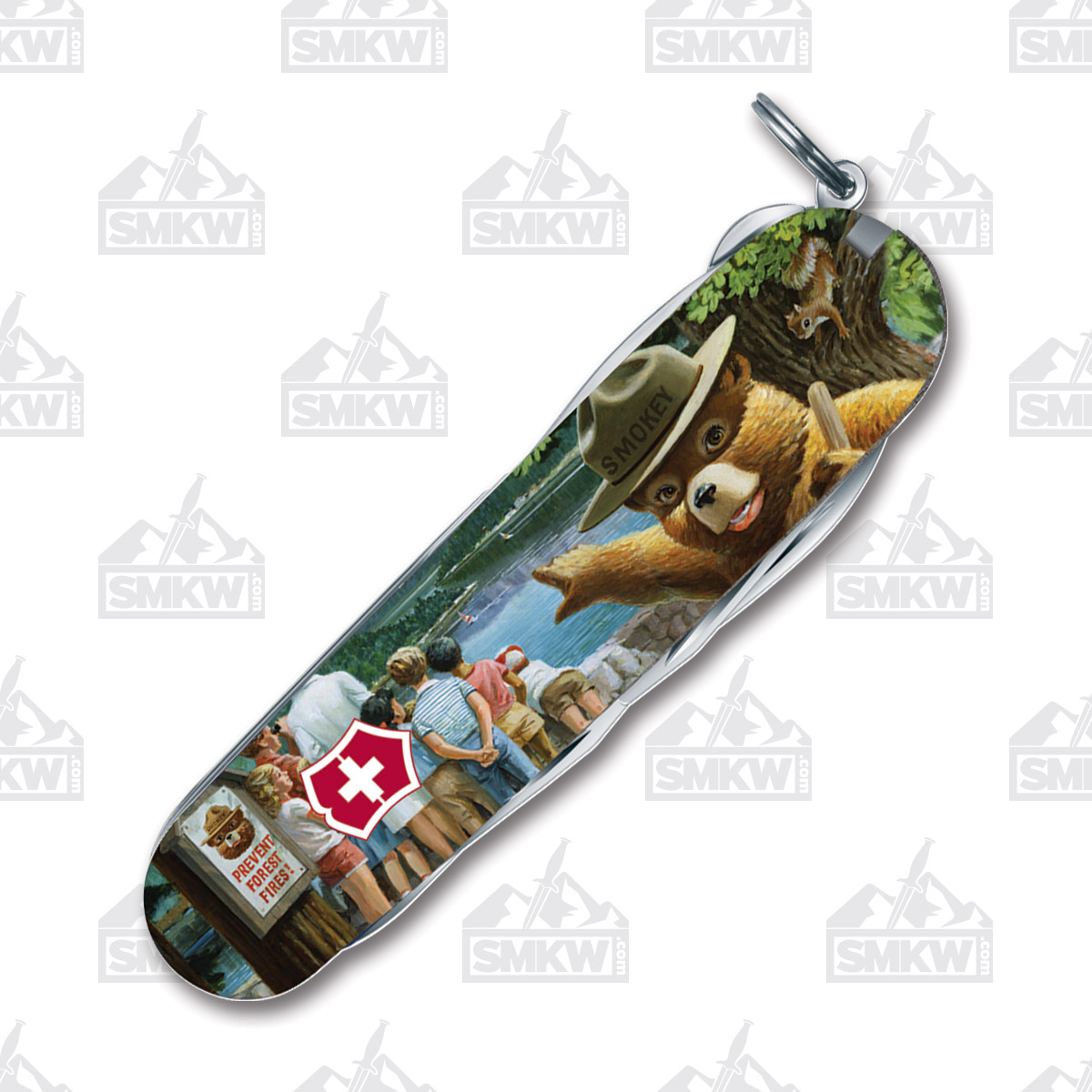 Victorinox SMKW Exclusive Tinker Swiss Army Knife Smokey the Bear Pointing STBV924 View 2