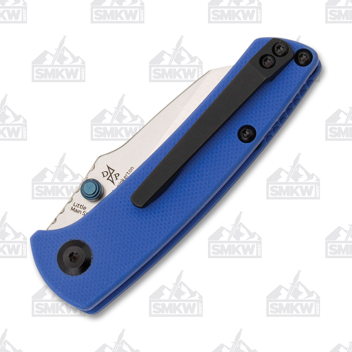 Kansept Little Main Street Folding Knife Blue G-10 T2015A4 View 7