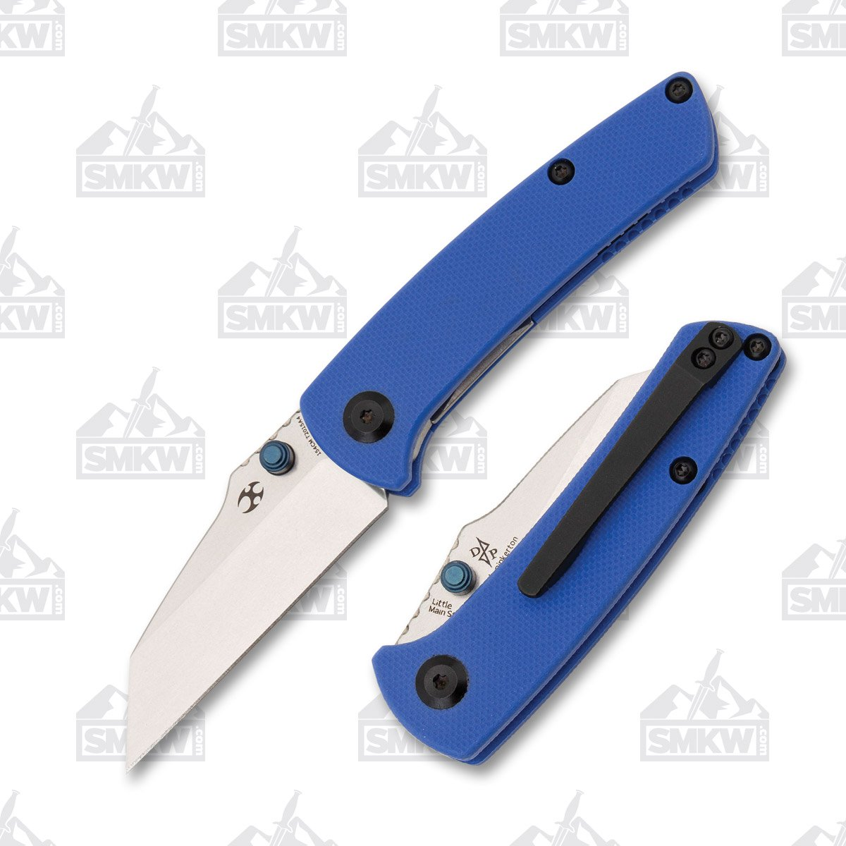 Kansept Little Main Street Folding Knife Blue G-10 T2015A4 View 1