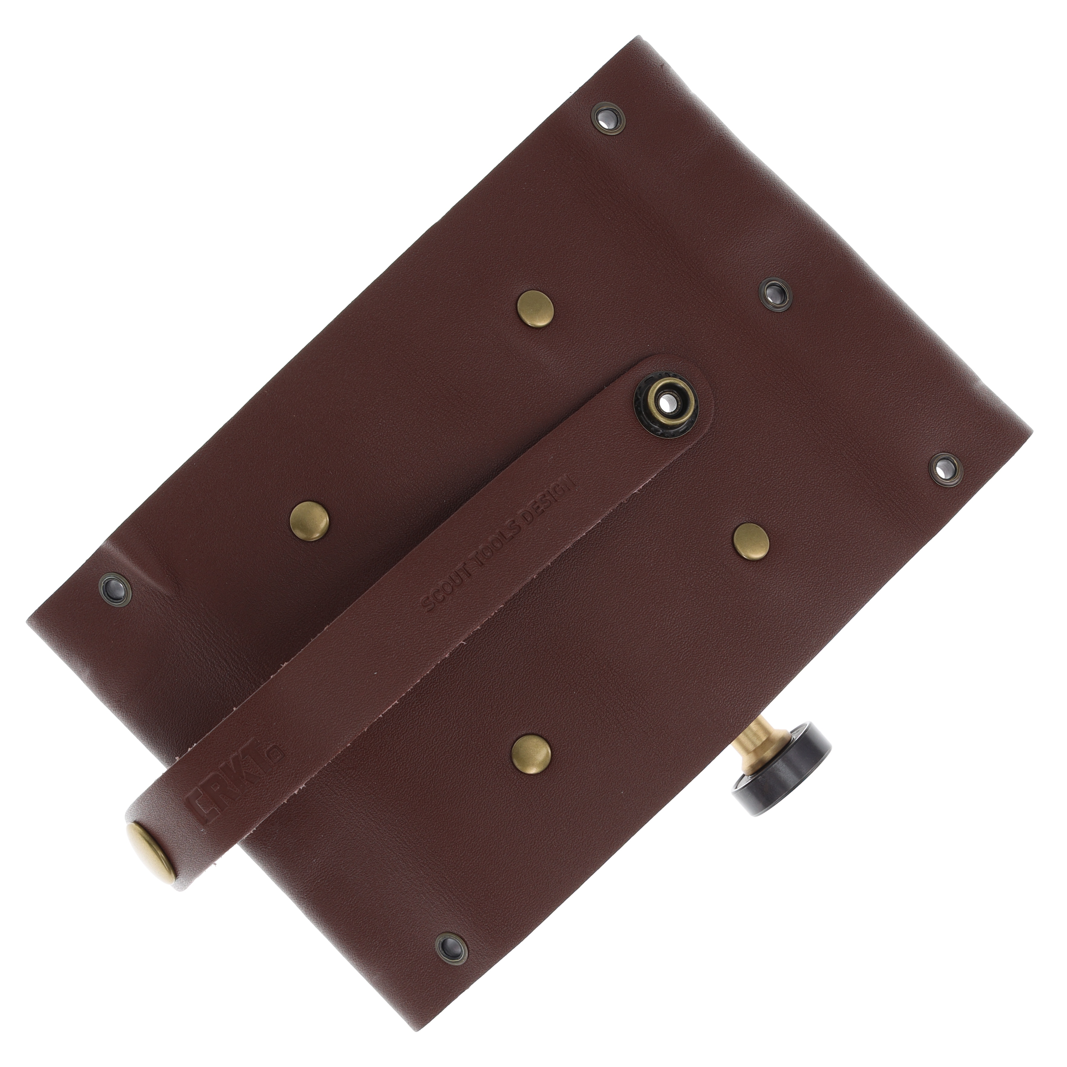 CRKT Hex Bit Driver Leather Tool Roll CR9911 View 2