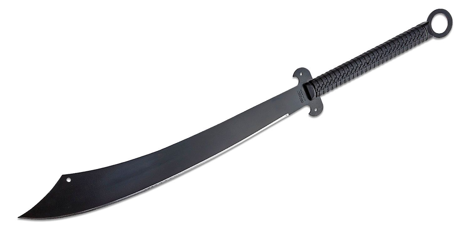 Cold Steel 97TCHS Chinese Sword Machete Black 24in Plain Blade CS97TCHS View 1