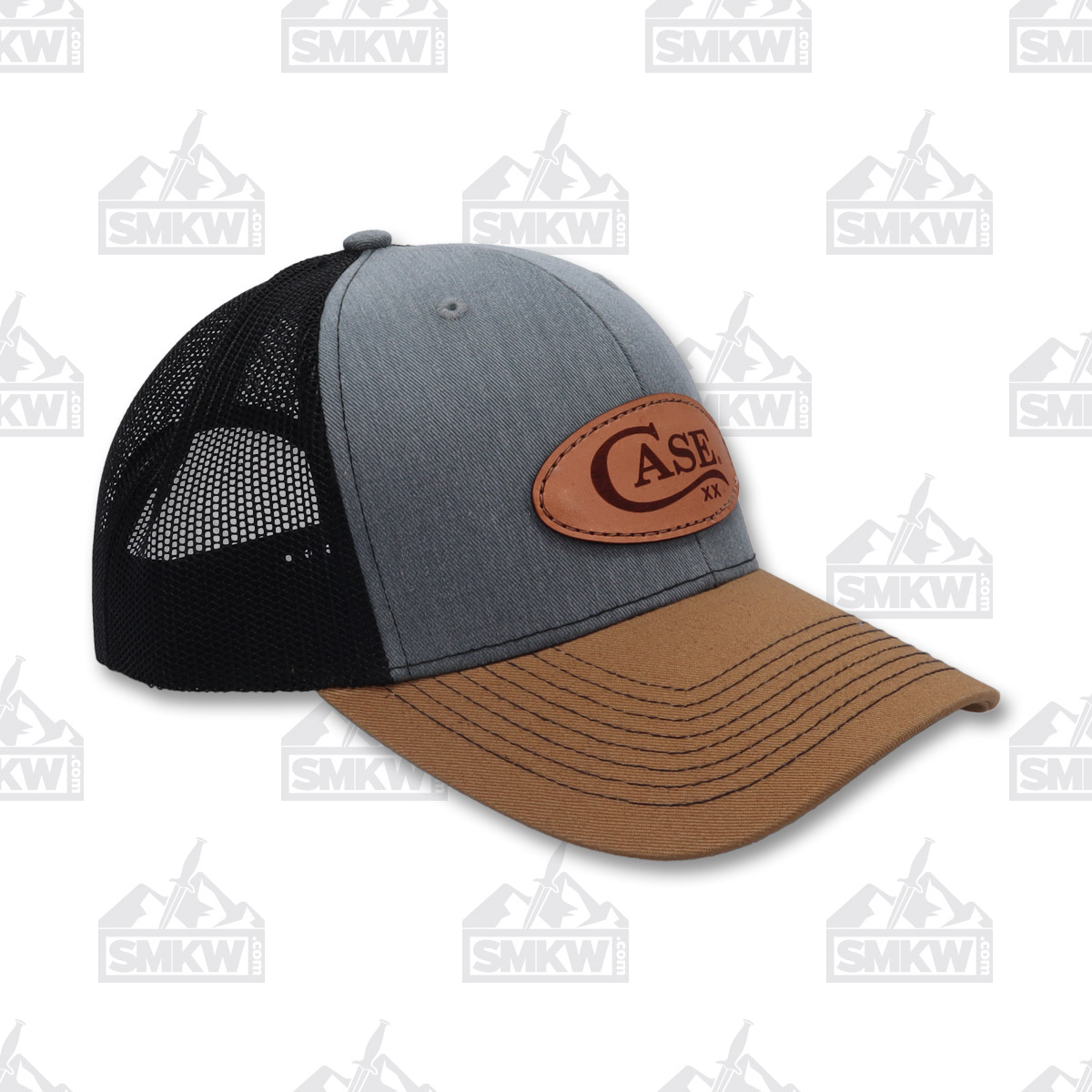 Case XX Logo Hat Heather Gray Black Gold 4542044 View 8