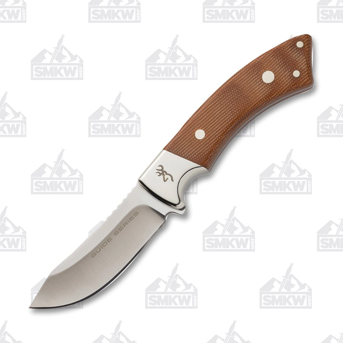 Browning Guide Series Skinner Fixed Blade Knife 3.62in Plain Satin Skinner BN3220451 View 1