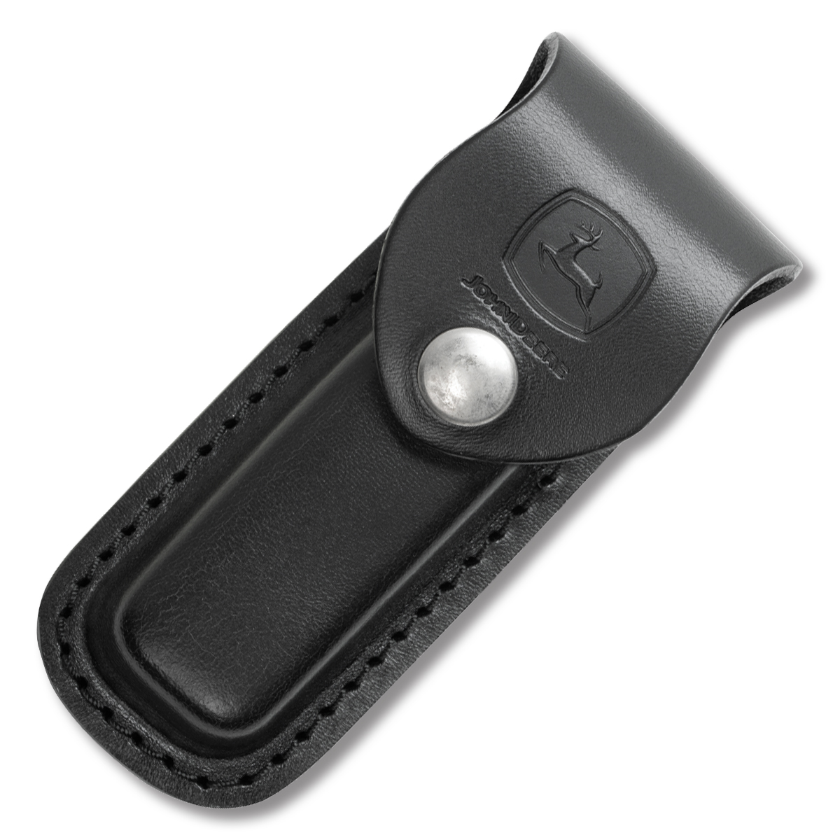 Case John Deere Medium Black Leather Sheath CA15777 View 1