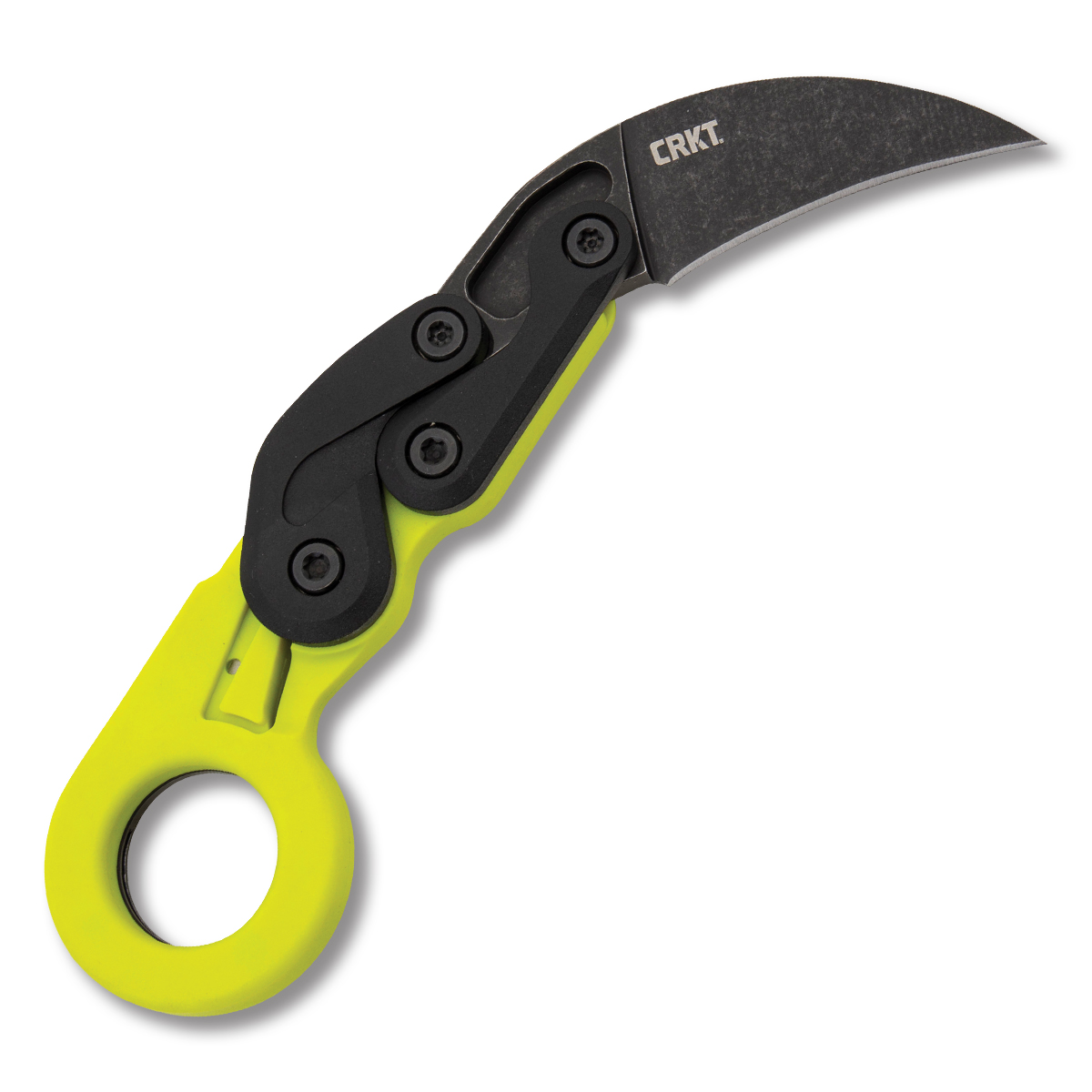 CRKT Provoke Kinematic Folding Knife Zap Electric Green CR4041G View 1