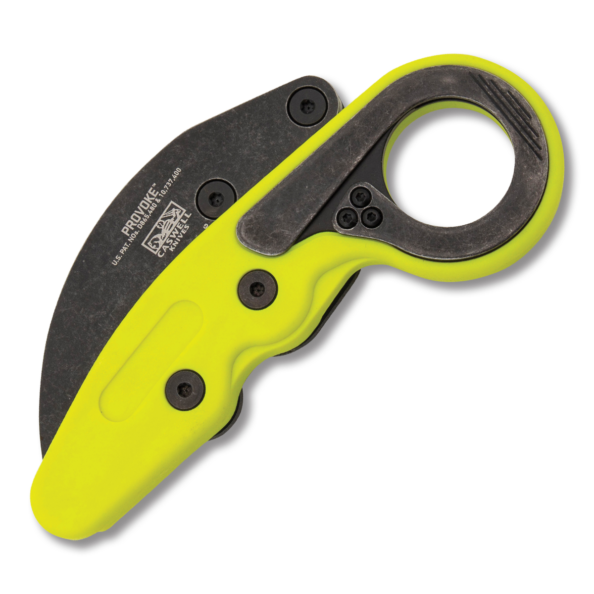 CRKT Provoke Kinematic Folding Knife Zap Electric Green CR4041G View 5