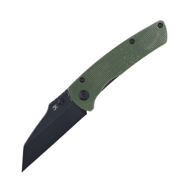 Kansept Knives Main Street Folding Knife Green Micarta 3.36in SW