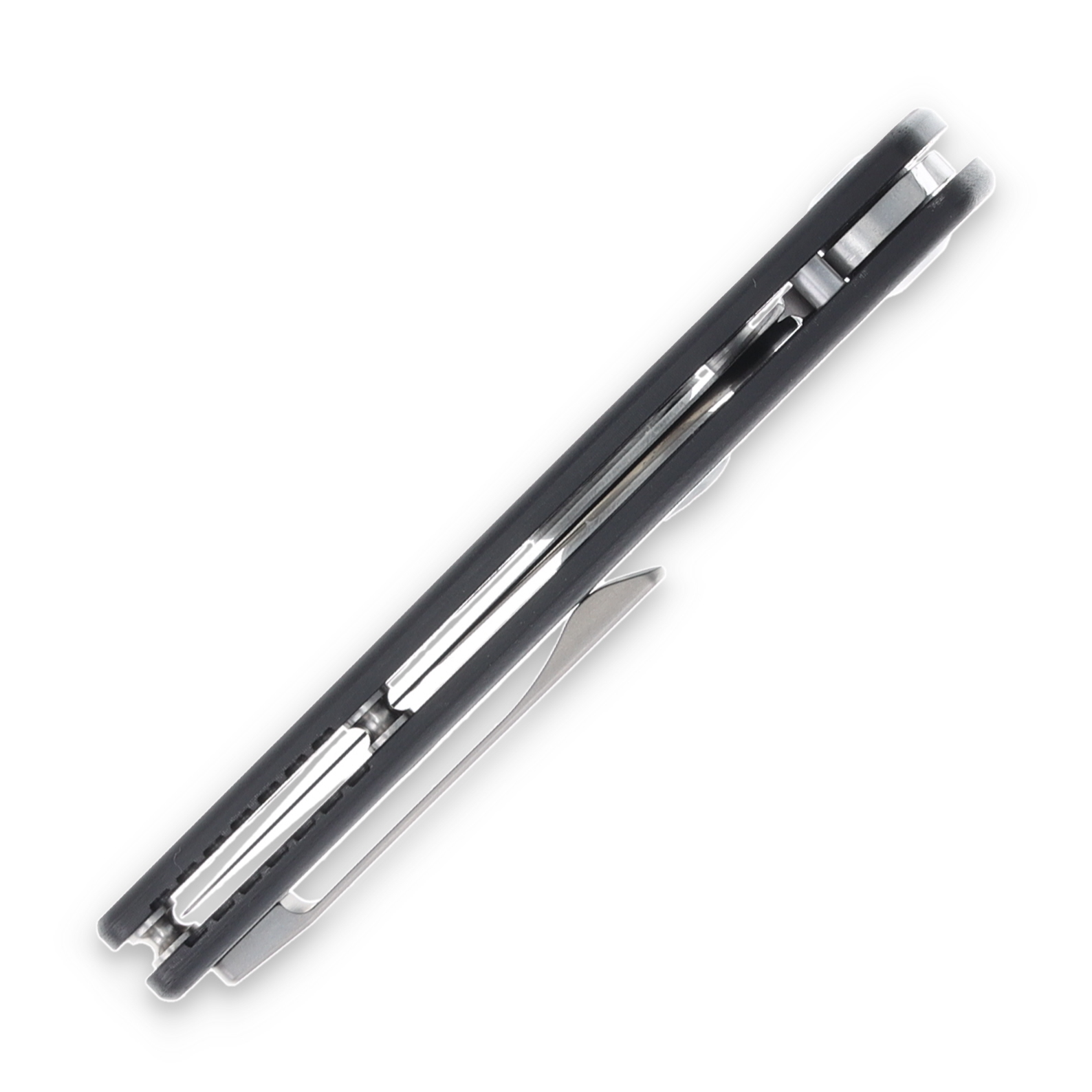 Kansept Knives Main Street Folding Knife Carbon Fiber 3.36in Reverse Tanto T1015A3 View 8
