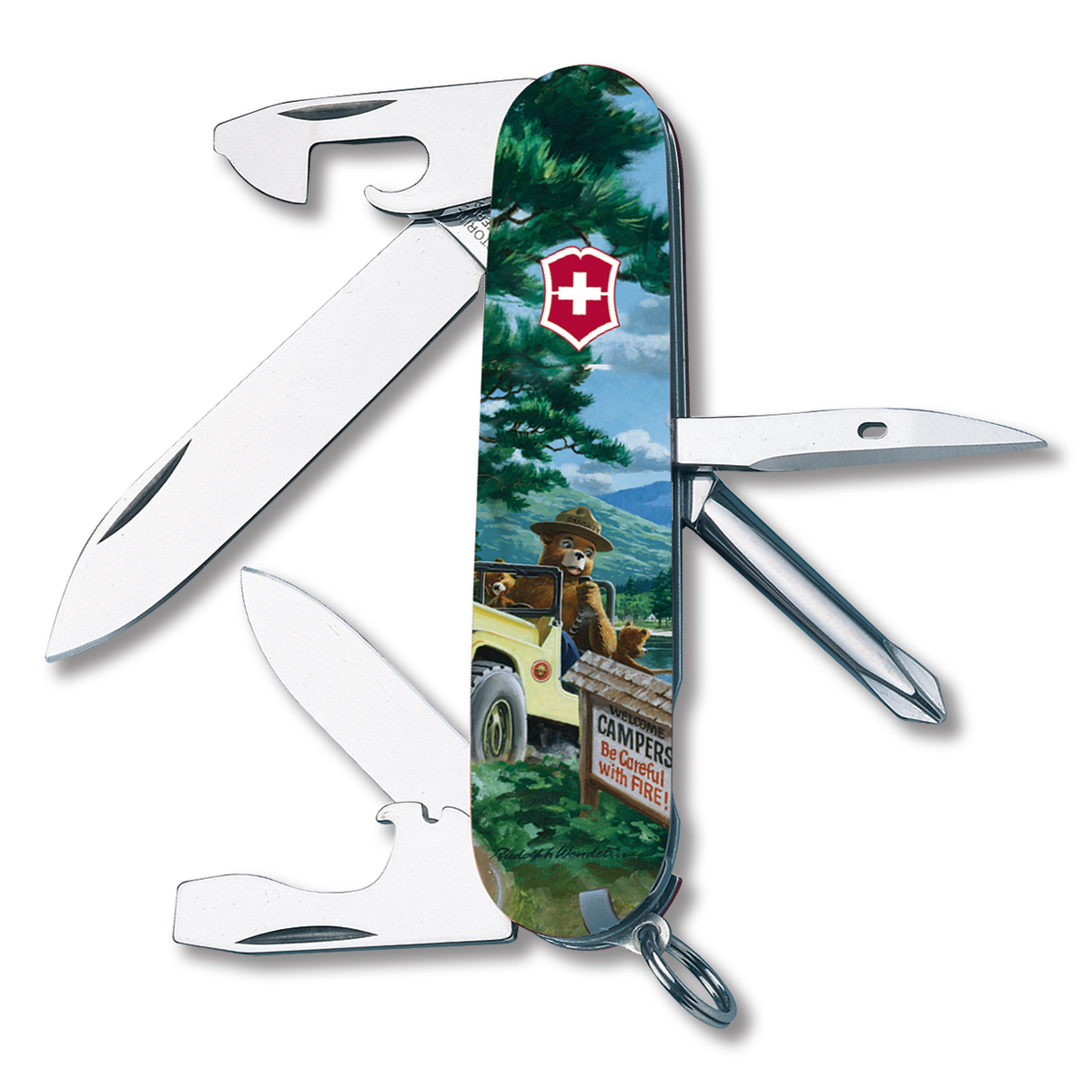 Victorinox Tinker Swiss Army Knife Smokey Bear® Welcome Campers