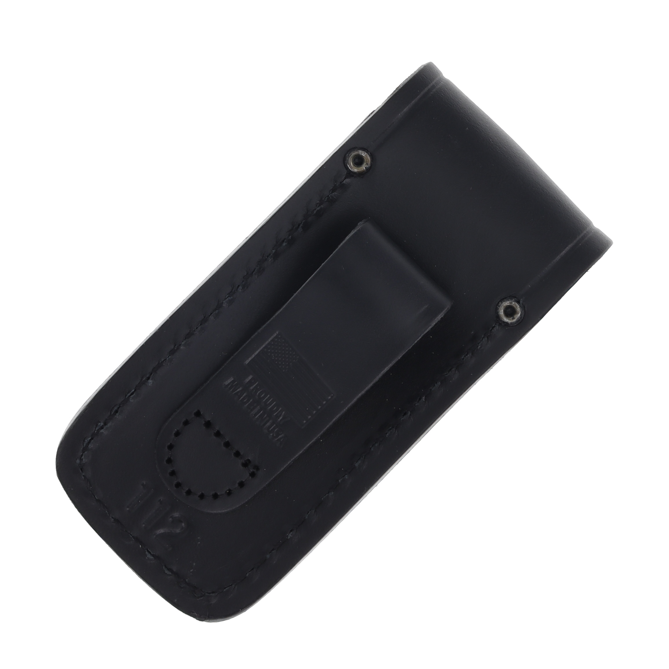 Buck USA-Made Black Leather Sheath for 112 Ranger Folder BU12965 View 2