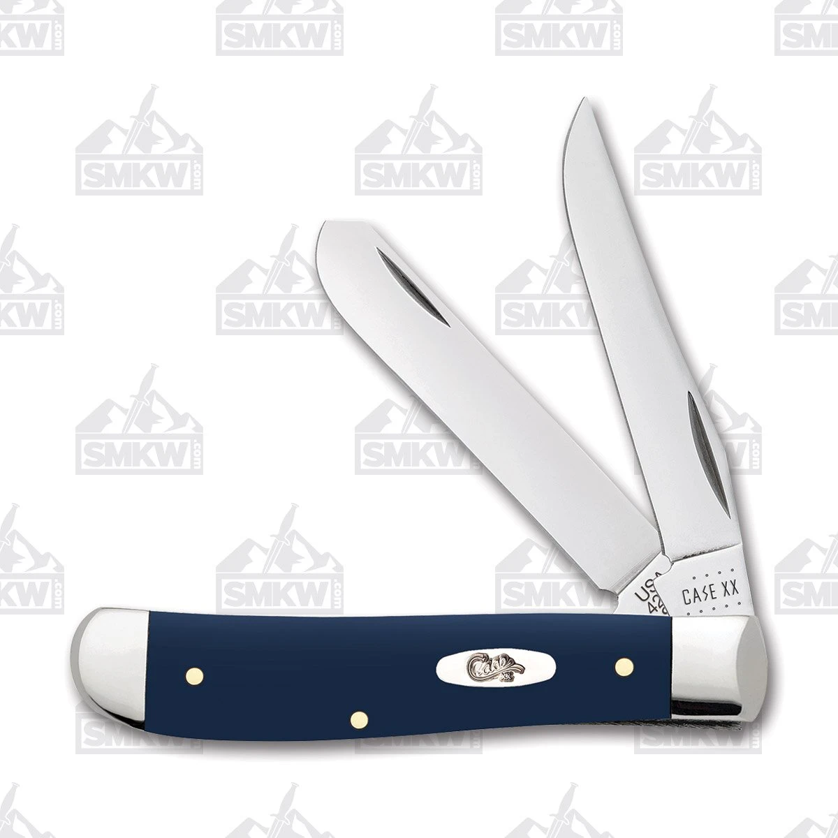 Case XX Navy Blue Synthetic Mini Trapper CA23613 View 1