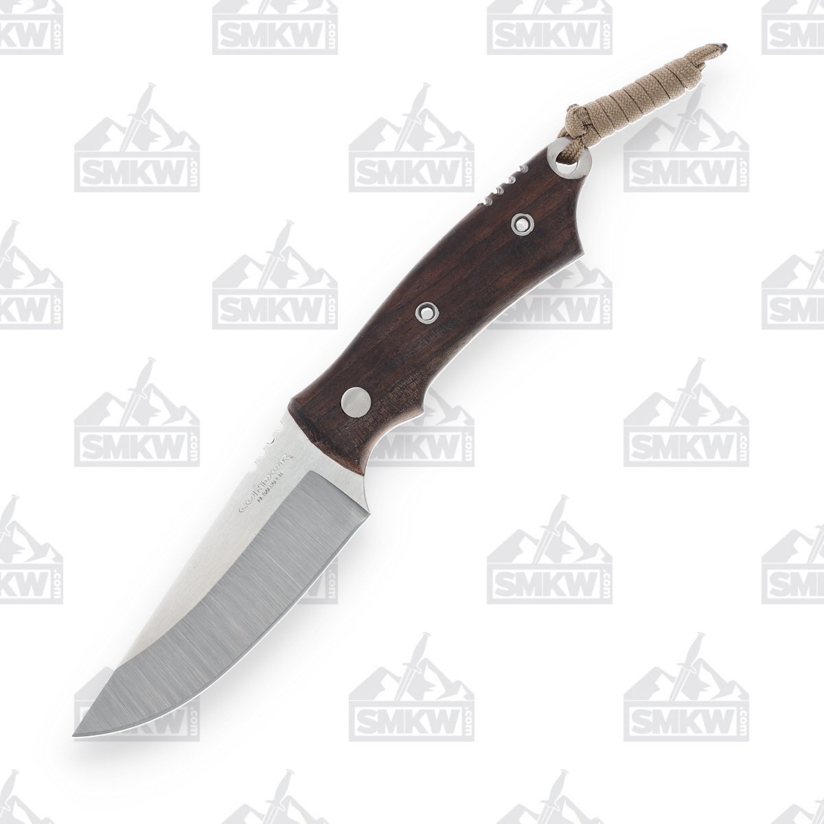 Condor Tool and Knife Native Hunter Fixed Blade Knife 4.25in Plain Walnut CTK60050 View 1