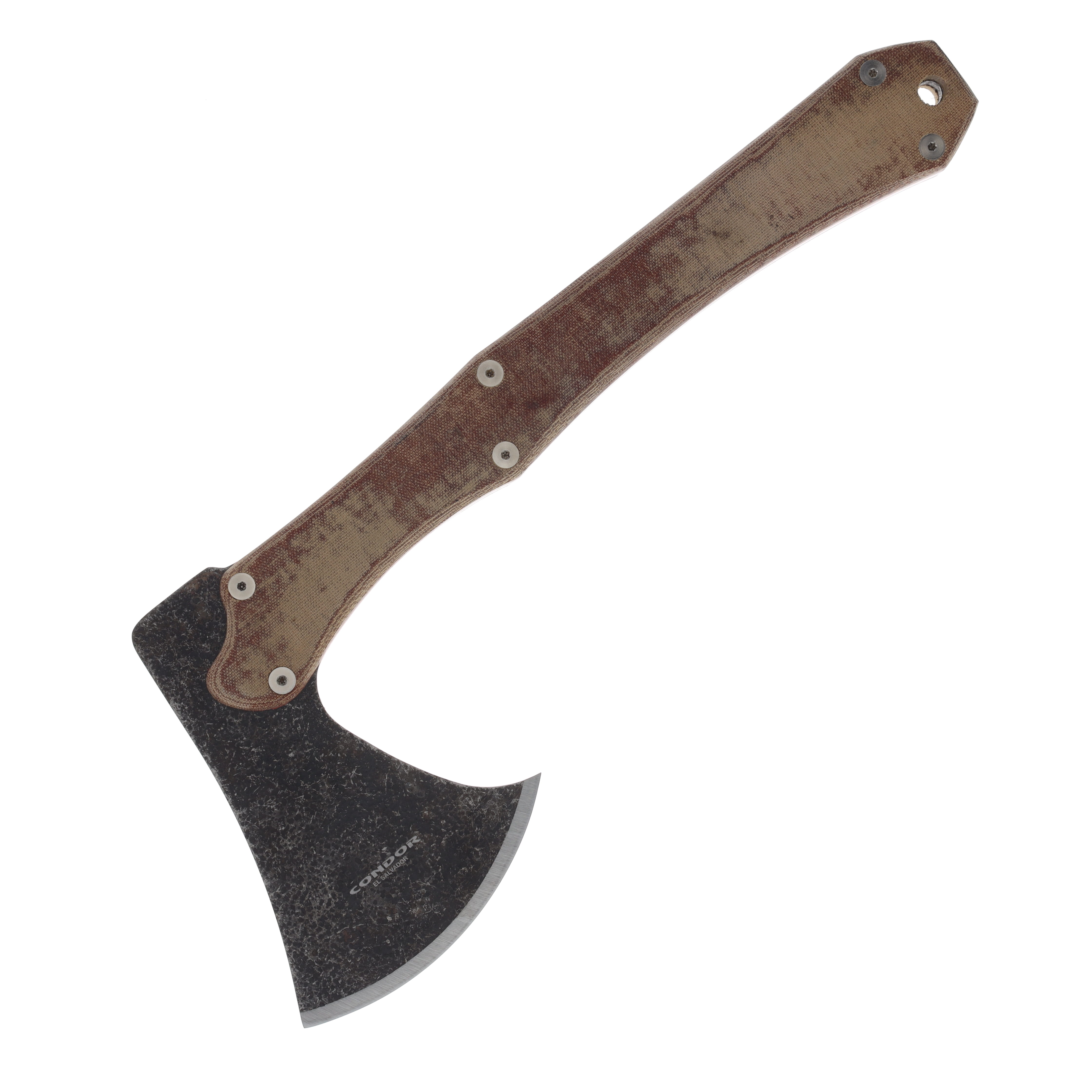 Condor Mountain Pass Axe Hatchet Tan Micarta 14in CTK62740 View 2