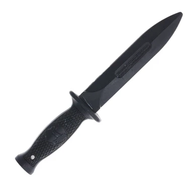 Condor Training Kombat Rubber Dagger 7in Black Santoprene Blade View 2