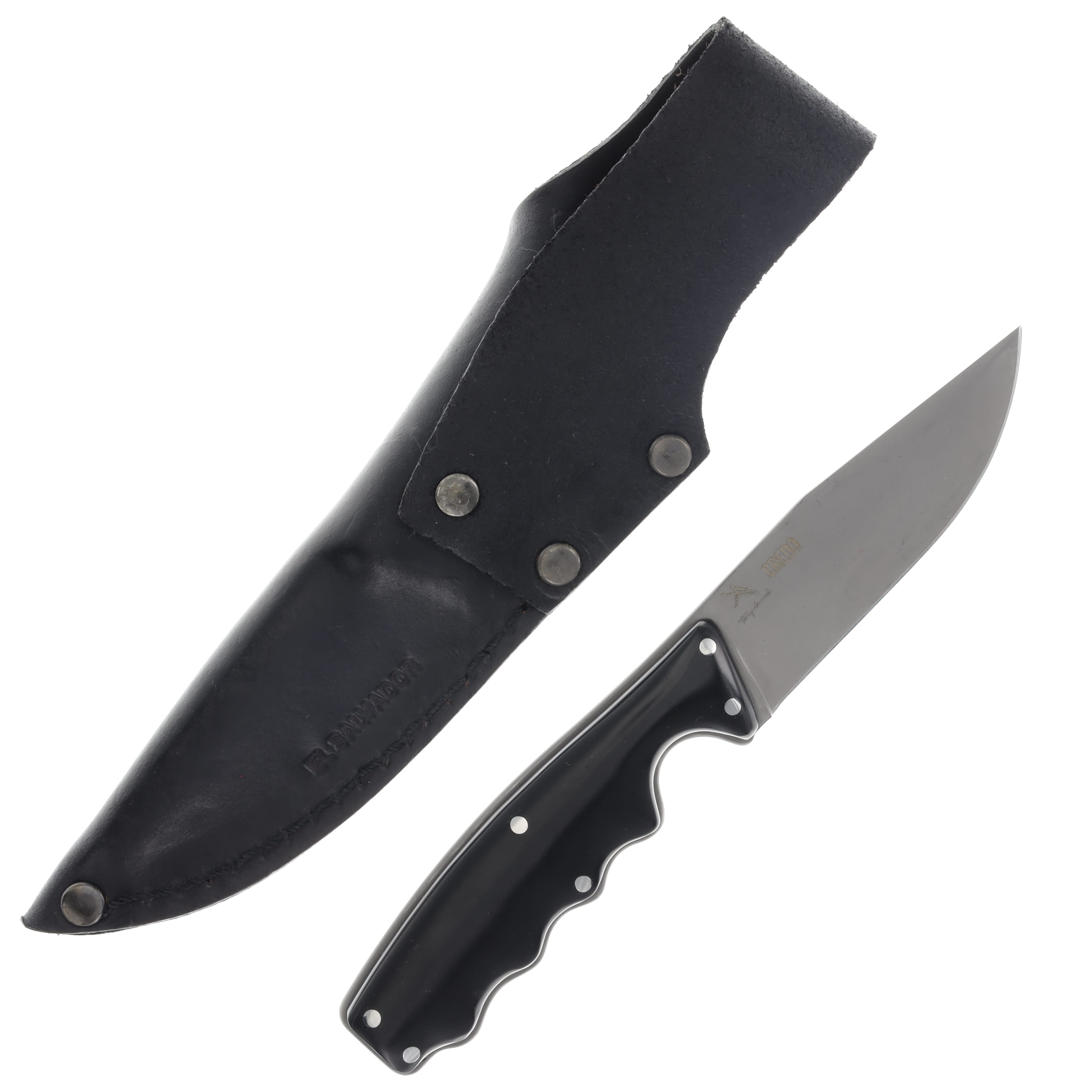 Condor Tool and Knife Credo Knife Fixed Blade Knife Micarta 3.53in Bead Blasted Clip Point CTK60053 View 2