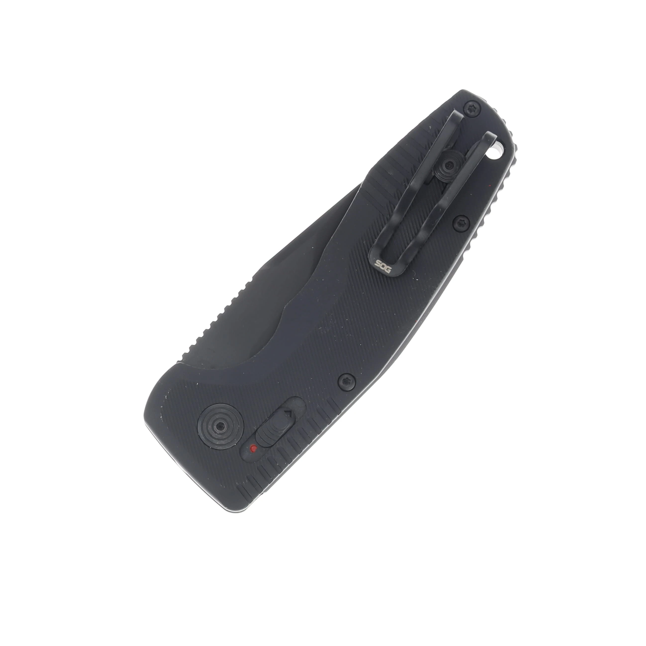 SOG AU TAC Compact CA Special Auto 1.96in Black Tanto Blade Knife AUSOG15381457 View 2