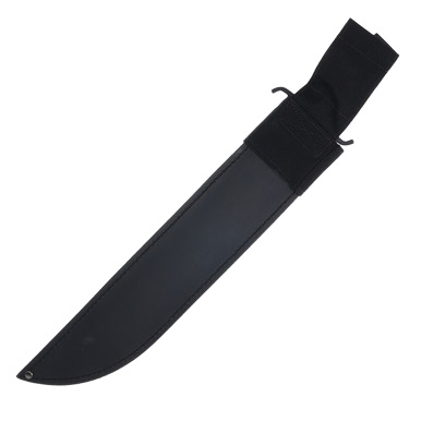Condor Tool and Knife German Aviator Machete 1075/Walnut with Leather Sheath CTK61727 View 2