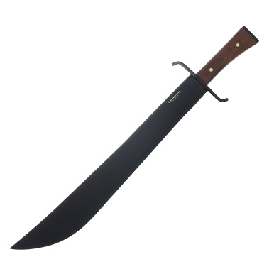 Condor Tool and Knife German Aviator Machete 1075/Walnut with Leather Sheath CTK61727 View 1