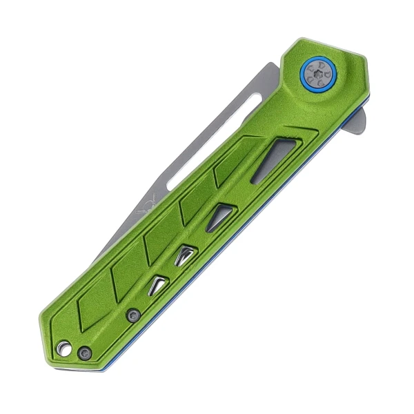 Frost Tac Xtreme Striker A/O Folding Knife  Green Aluminum Handle FRTX57GN View 5