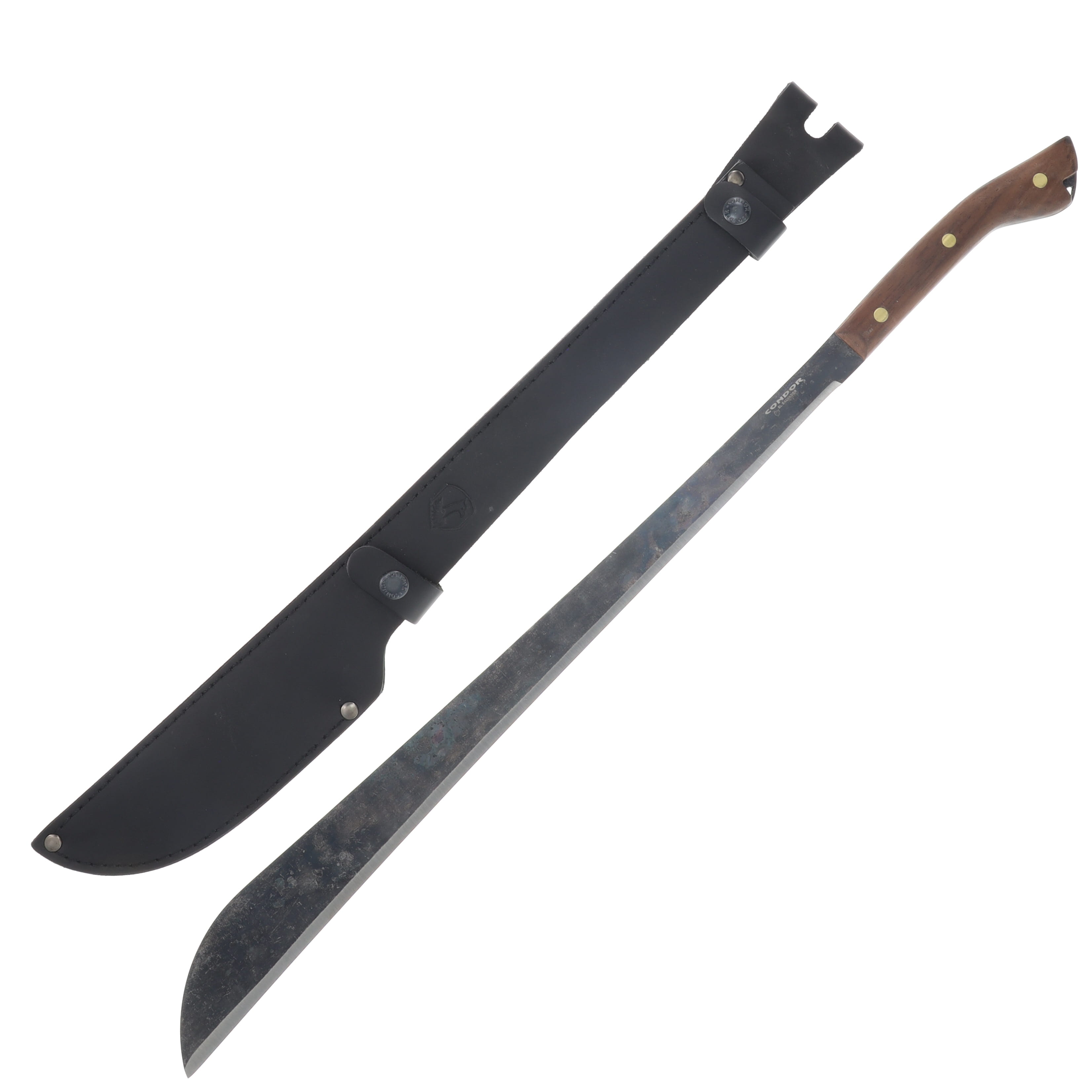 Condor Tool and Knife Cojang Jungle Machete Walnut 20.88in Plain Blade CTK62746 View 1