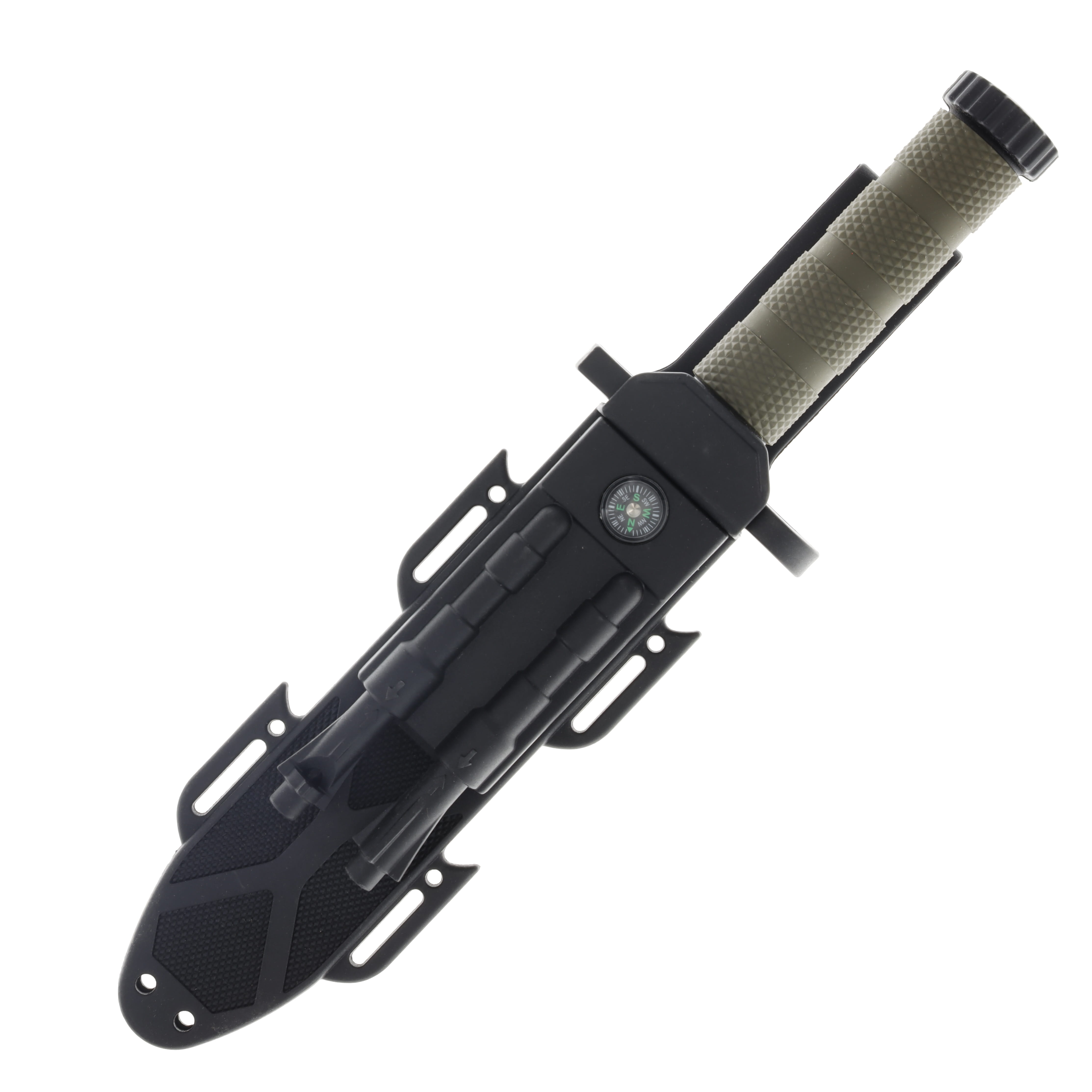 Boker Magnum M-Spec Survival Fixed Blade Knife 7.87in Black Clip Point BKSC005 View 5