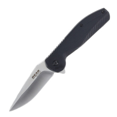 Bear & Son Bear Edge Sideliner Flipper Folding Knife Black G-0 BR61126 View 1
