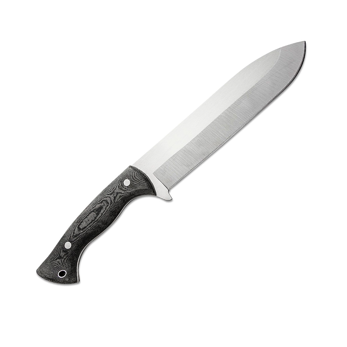 Condor Tool and Knife Balam Knife Fixed Blade Gray Micarta 9in Plain Edge Drop Point CTK62748 View 3