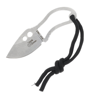 Doug Ritter Neck Knife 1.75in Plain Satin Drop Point View 1
