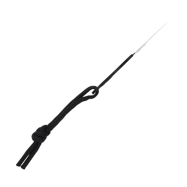 Doug Ritter Neck Knife 1.75in Plain Black Drop Point View 3