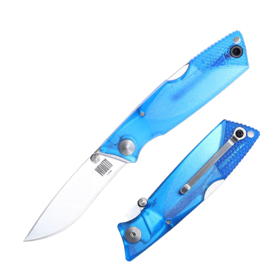 Ontario OKC Ice Series Glacier Wraith Lightweight Folding Knife View 1