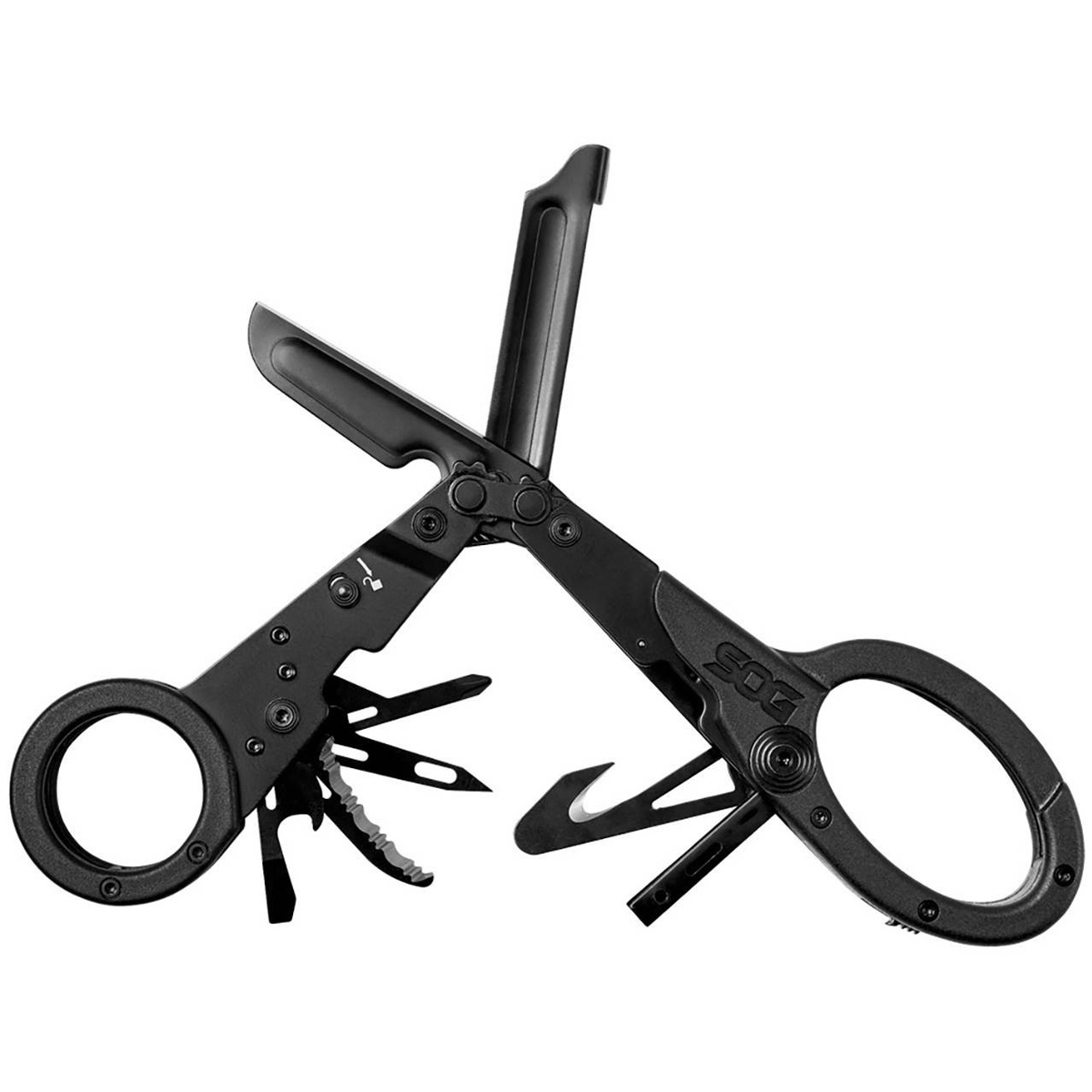 SOG ParaShears Professional Multi-Tool Scissors Black -11 Tools 231250143 View 2