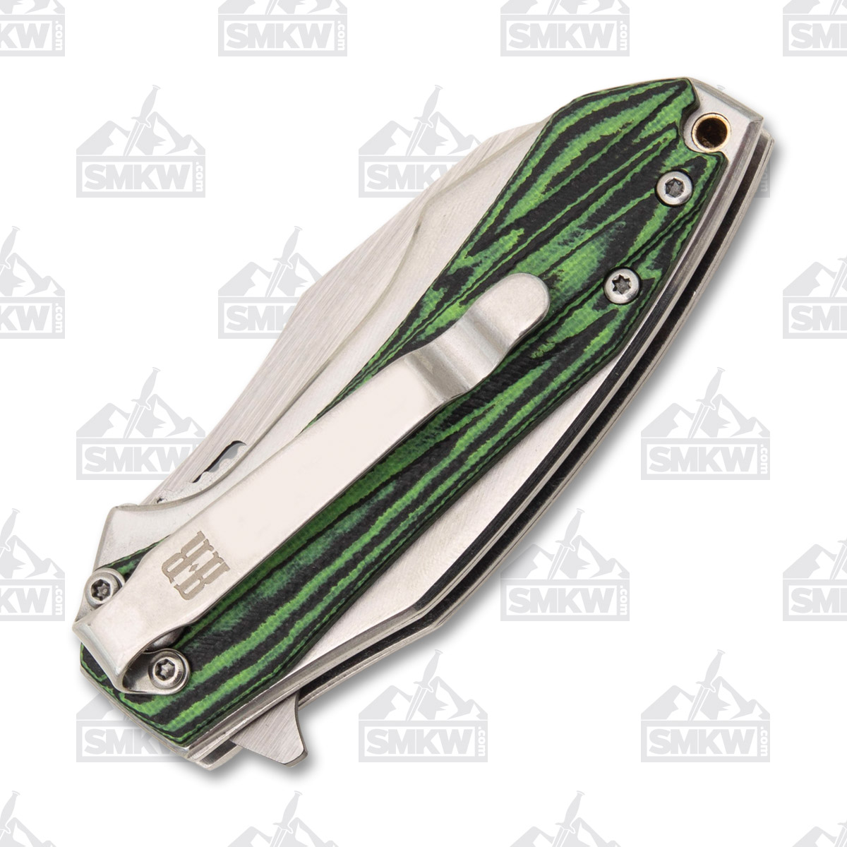 Rough Ryder Bullfrog Linerlock Folding Knife Green/Black G-10 RR2258 View 7