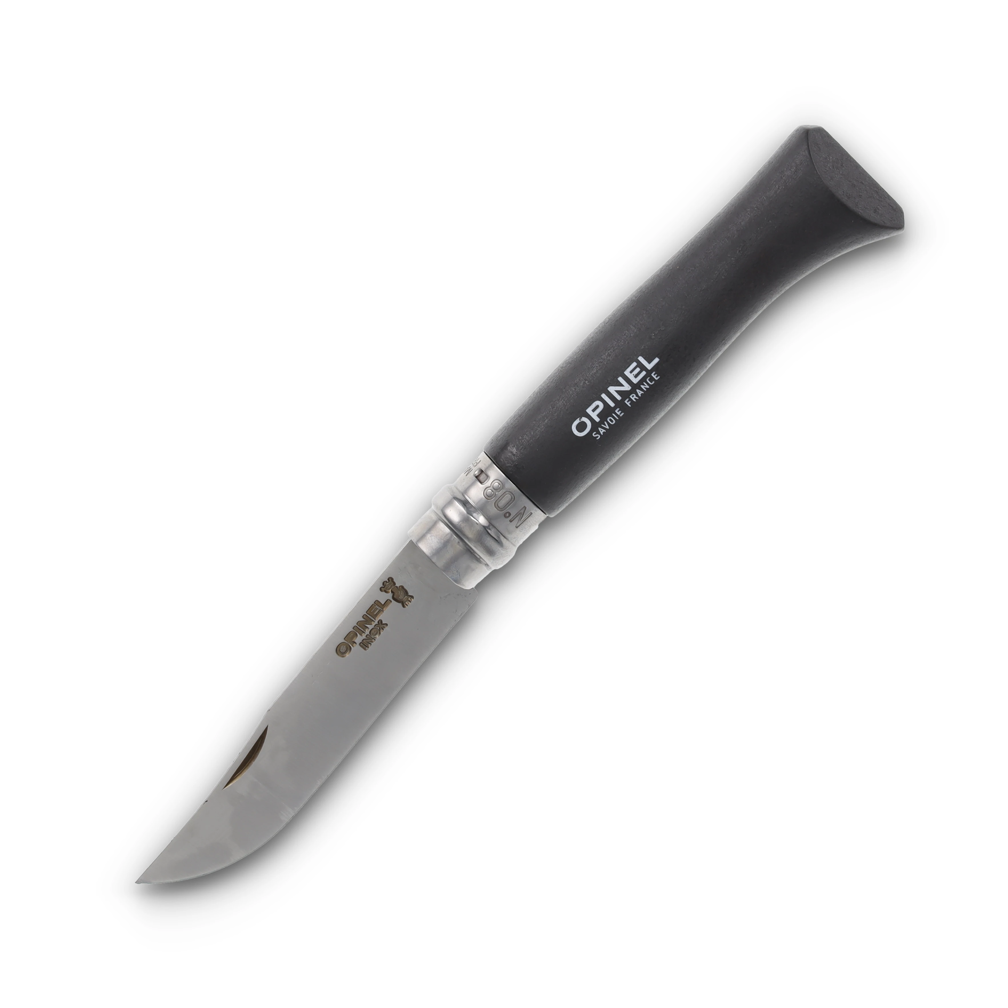 Opinel No. 08 Folding Knife Colorama Dark Brown OP002262 View 1